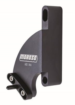 BBC 7.25" "Raised Cam" Timing Pointer, .400" TO .600" Raised Cam, 7.25" Balancer, 4° Adjustment, Black Billet Aluminum, Black, Includes Stainless Steel Hardware
