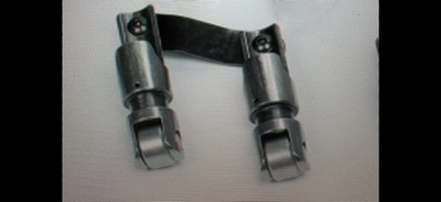 (1 pair) BBC, .842", Centered, +.350" Taller Body, .750" Bushed / Solid Bearing, Red Zone EZ-Roll Max Lifter, Mechanical Roller, Vertical Link Bar