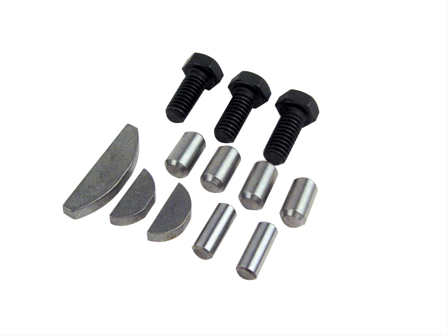 SBC Engine Finishing Kit, (woodruff keys, cylinder head alignment