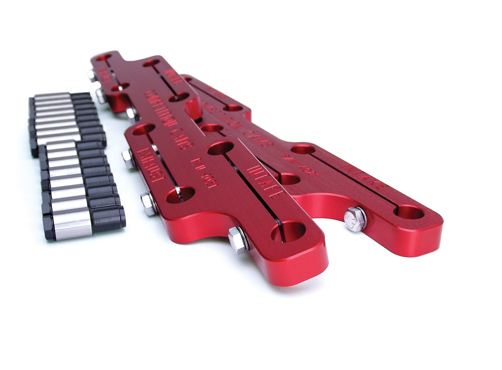 BBC, 7/1620, Rocker Arm Stud Girdle, Aluminum, Red, Kit