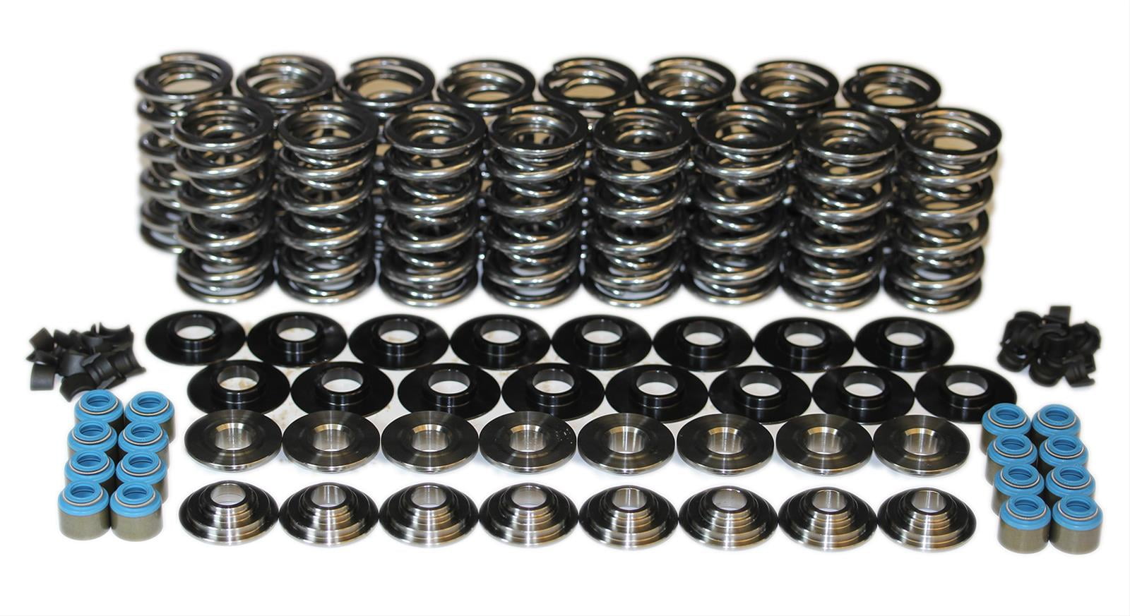 LS NexTek Valve Spring and Retainer Kit, .660" Max Lift, Includes Dual Valve Springs, Titanium