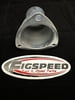 Header Reducers, 3-Bolt Flange, 3.50" Inlet, 2.50" Outlet, Steel, Zinc Coated, SOLD EACH