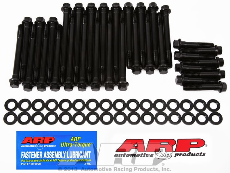 BBC, Cylinder Head Bolts, Brodix -2 & -4 Aluminum, Canfield, Hex Head, Chevy, Big Block MK IV, V, VI