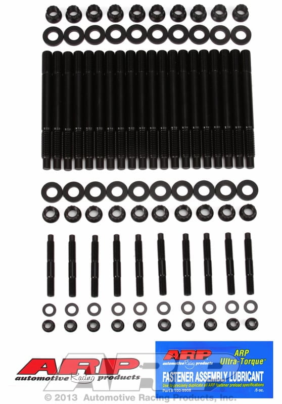 LS1/LS2/LS3/LS7, 2004 & up,12 pt Head Stud Kit, 2004, Cylinder Head Studs, Pro Series, 12-Point Head, Chevy, 4.8, 5.3, 5.7, 6.0L, Kit