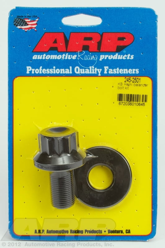 Balancer Bolt, 12 Point, 1.420" UHL, 3/4-16" Thread, Chrysler / Dodge / Plymouth, 318-440 Wedge & 426 Hemi, with Thin Damper