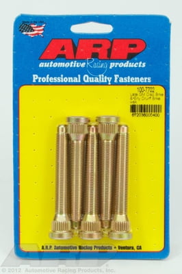 Wheel Studs, Late GM Disc & Early drum, 7/16 x 20, 2-7/8" Long, Knurled .580