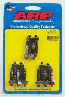 1/4" x 20, 1.500" UHL, Valve Cover Studs, Black Oxide Hex, Cast Aluminum Covers, Set of 14