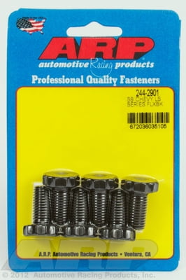 LS, Flexplate Bolts, Pro Series, 11mm x 1.5, .880 in. Length, Chevy, 4.8, 5.3, 6.0L, LS1, LS2, LS4, LS6, Set of 6