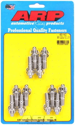 SBC Header Studs, 12pt. Stainless