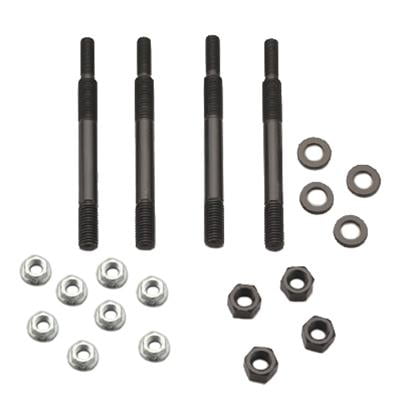 BBC, Windage Tray Install Stud Kit, Steel, Black Oxide, Dodge, Ford, Pontiac