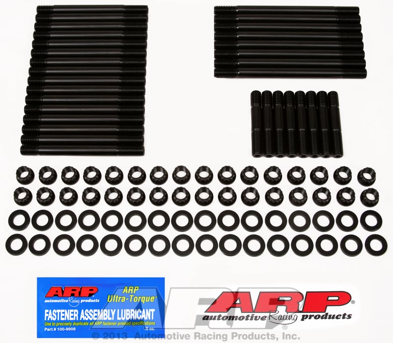 Cylinder Head Studs, 12Point Head, Chevy, Big Block, Bowtie (late), Dart, Merlin, Dart Pro 1