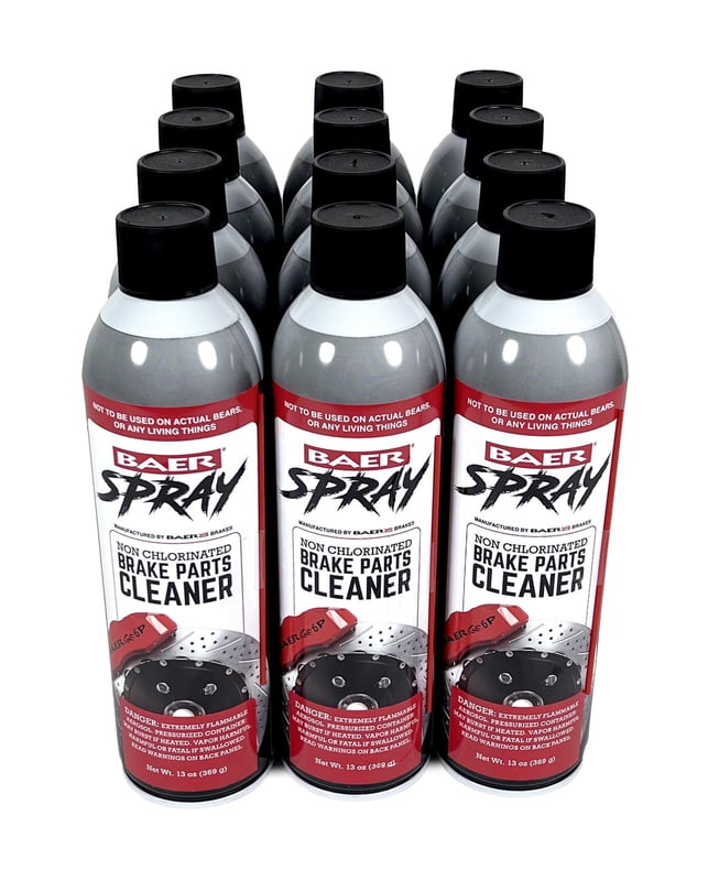 Baer Electrical Contact Cleaner, Multi-Purpose, Citrus Scented, Brake Clean, Carb Clean, VOC Compliant