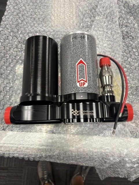 460 GPH Electric Fuel Pump, Carbureted, w/Fuel filter