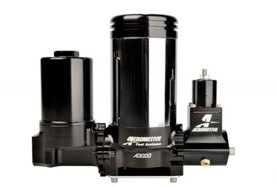 400 GPH Race / Marine Carbureted Fuel Pump Assembly w/ Integrated Filter & Regulator