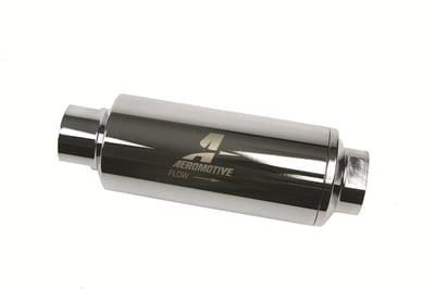 High Flow In-Line Pro Series Fuel Filters, Billet Aluminum Housing