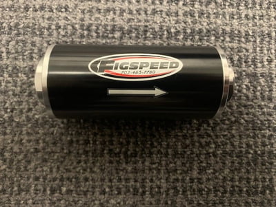 Hi-Flow Inline Fuel Filter 30 micron - GASOLINE ONLY!