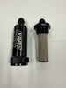 #6 AN Pre Pump Fuel Filter With 100 Micron Stainless Steel Screen, Gas, E-85, & Alcohol Compatible