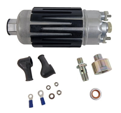 Fuel Pump, Bosch 044, Electric, 200 lph, 72.5psi, External, Inline, Gasoline Inlet Size: 18mm x 1.50 Outlet Size: 12mm x 1.50