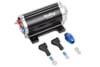 Fuel Pump, Electric, 400 LPH, External, Inline, 100 gph, #8 AN ORB In / #6 AN ORB Out, Compatible with Gasoline, Diesel, or E85