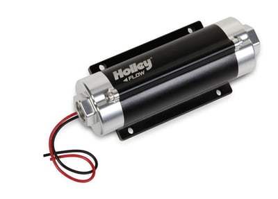 Electric Fuel Pumps HP Low Flow Electric Fuel Pump, HP Billet, 65 gph, 80 psi, -10 AN ORB Inlet/-8 AN ORB Outlet