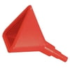 Funnel, Triangular, 14" Opening, Red