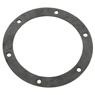 Gasket, Fuel Cell Filler, 6-Hole, 5.00" O.D., 3.875" I.D., Rubber