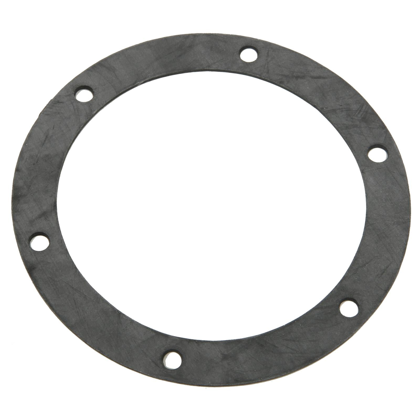 Gasket, Fuel Cell Filler, 6Hole, 5.00" O.D., 3.875" I.D., Rubber
