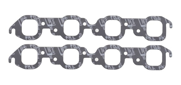 BBC, Exhaust Gaskets, Header, Ultra-Seal, Steel Core Laminate, Square Port, 1.900" Tall, 1.850" Wide, (FEL-1410)