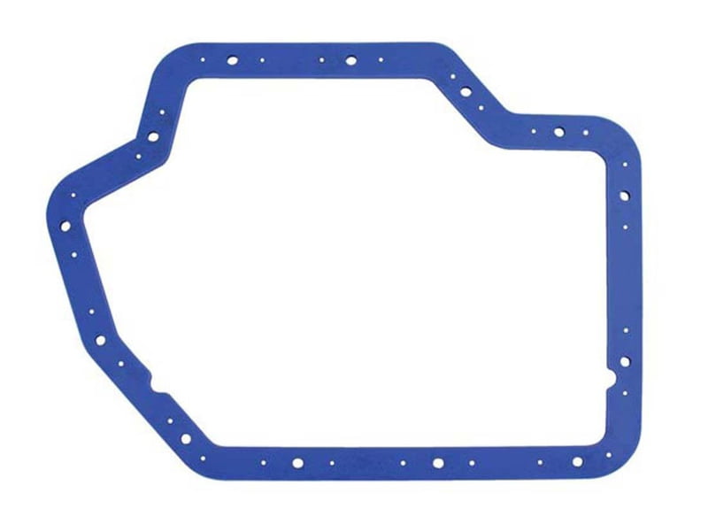 GM TH400 Transmission Pan Gasket, Perma-Align, Rubber w/Steel Core, 3/16" Thick, Blue