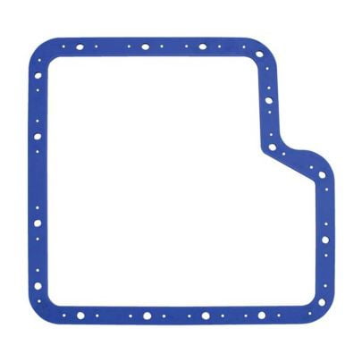 Ford C-6, Transmission Pan Gasket, Perma-Align, Rubber w/Steel Core, 3/16" Thick, Blue