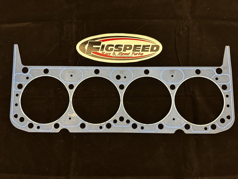 SBC, Head Gasket, 4.080" Bore, .039" Thickness, Steel Core Laminate, (For Small Chambered Aluminum Race Heads, And Some Vortec Engines. Will Not Fit Conventional OEM-Type Combustion Chambers. No 400 Steam Holes. Cannot Use On Aluminum Block With Liners. Pre-Flattened Steel Wire Ring)