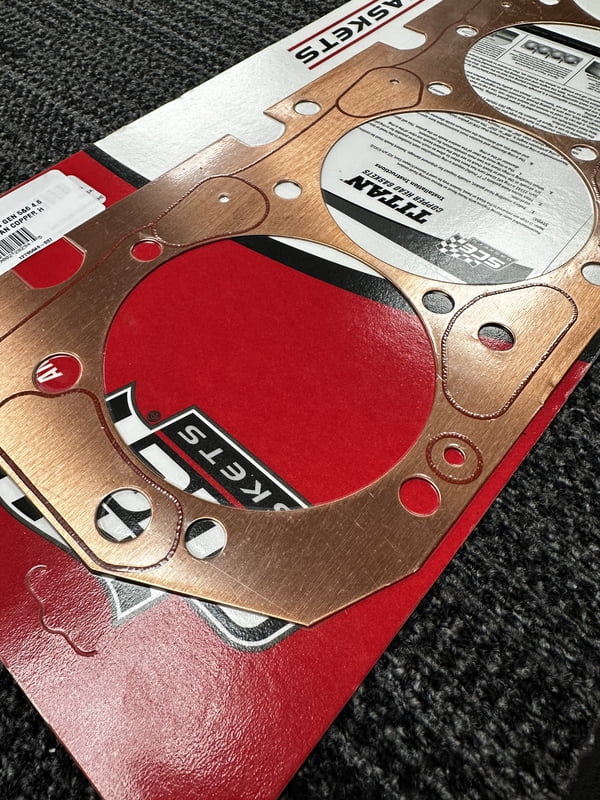 BBC, 4.630" Bore, Gen V, VI, .043 Thick, Titan Copper Head Gasket, SOLD