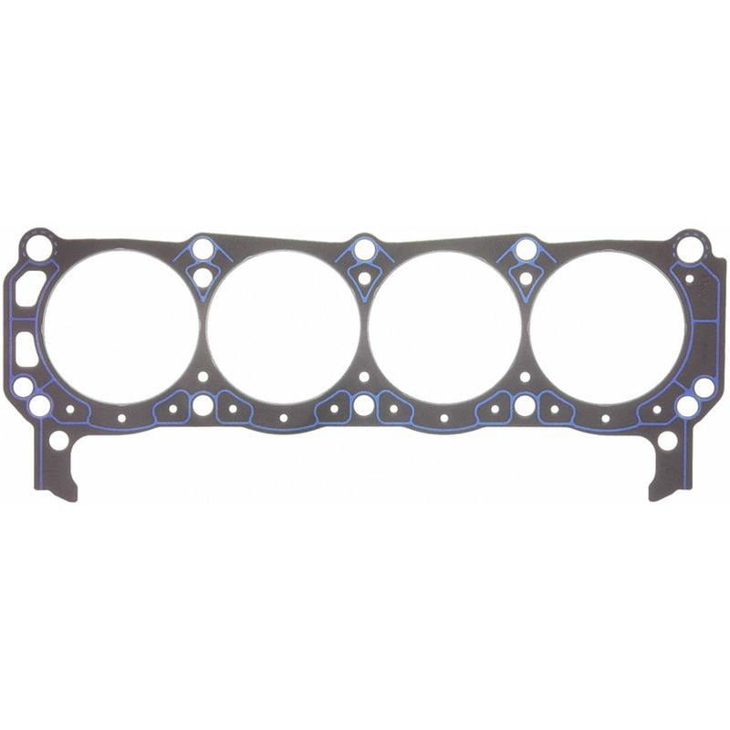 SB Ford 4.100" Head Gasket, Small Block Ford, Composition Type, 4.100" Bore, .041" Compressed Thickness, Copper Ring Wire, Ford, Small Block 302/351W, Each