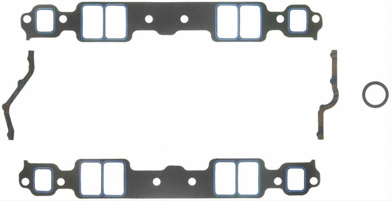SBC, Intake Gasket, Composite, Printoseal, 2.09" x 1.28" Port, .060" Thick (CGT-C5545-060 / CGT-IR213SP1060KF)