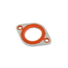 GM Water Outlet Gasket, Thermostat Gasket, Buick, Chevy, Oldsmobile, BBC, SBC, V6, V8, Reusable, Rubber