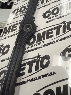 Cometic SB Ford, Valve Cover Gasket, .188" Thick, Molded Silicone Rubber with Steel Core, 289 / 302 / 351 Windsor, Small Block, SOLD EACH (FEL-1684)