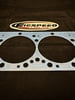 SBC, Head Gasket, 4.080" Bore, .039" Thickness, Steel Core Laminate, (For Small Chambered Aluminum Race Heads, And Some Vortec Engines. Will Not Fit Conventional OEM-Type Combustion Chambers. No 400 Steam Holes. Cannot Use On Aluminum Block With Liners. Pre-Flattened Steel Wire Ring)