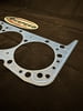 SBC, Head Gasket, 4.080" Bore, .039" Thickness, Steel Core Laminate, (For Small Chambered Aluminum Race Heads, And Some Vortec Engines. Will Not Fit Conventional OEM-Type Combustion Chambers. No 400 Steam Holes. Cannot Use On Aluminum Block With Liners. Pre-Flattened Steel Wire Ring)