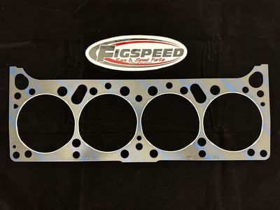 BB Pontiac, Head Gasket, 4.300" Composition Type, .039" Compressed Thickness, 389/400/421/428/455