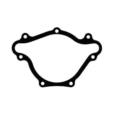 SB Chrysler Water Pump Gasket, Mopar, Dodge, 273/318/340/360 CI, .060" Thick Aramid Fiber