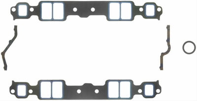 SBC, Intake Gasket, Composite, Printoseal, 2.09" x 1.28" Port, .060" Thick (CGT-C5545-060 / CGT-IR213SP1060KF)