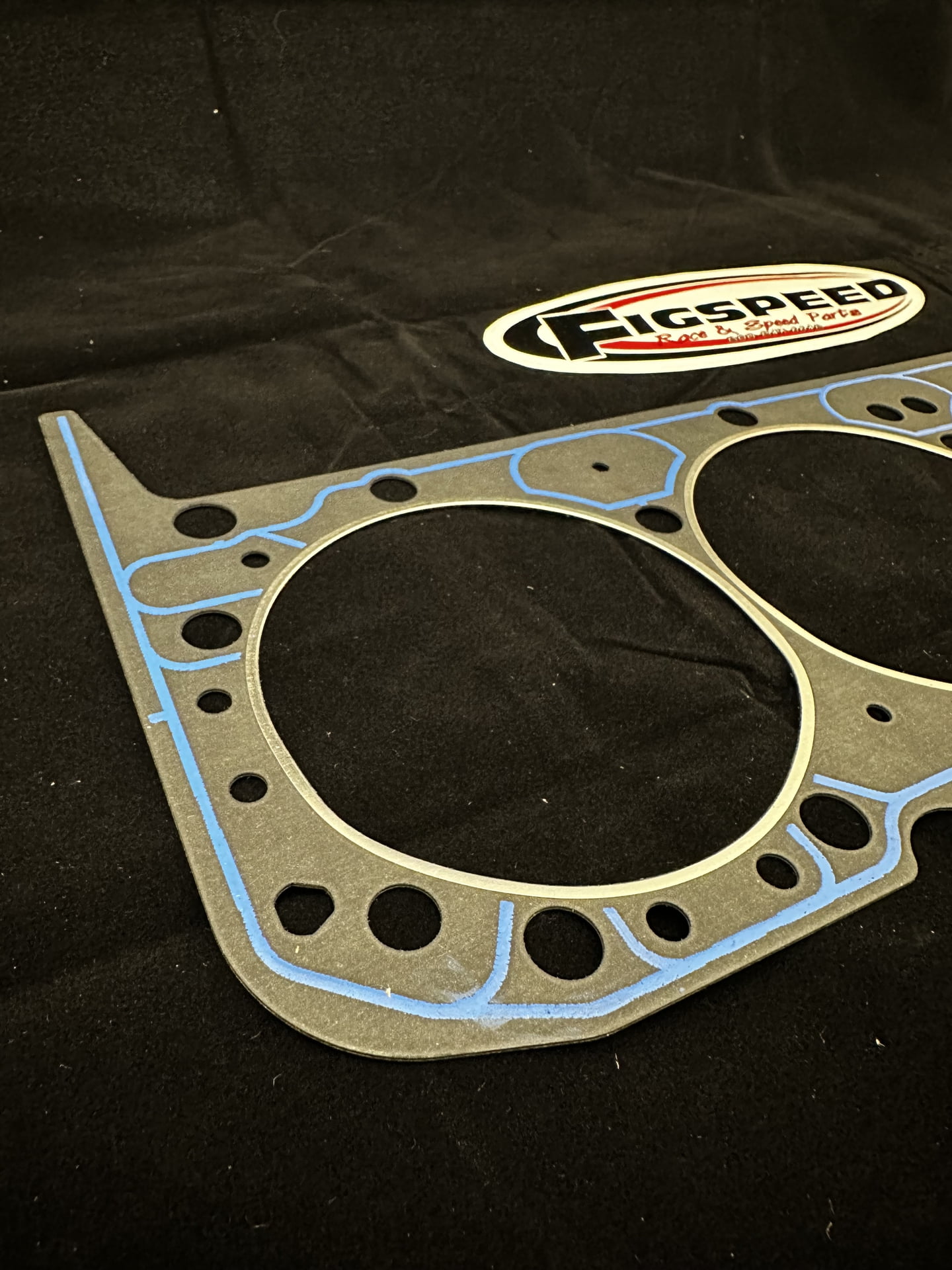 SBC, Race Head Gasket, .039" Compressed, Pre Flattened Copper Ring