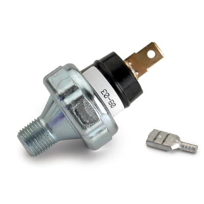 18 PSI Pressure Switch, Sending Unit, Oil, 1/8" NPT, 2 Wire