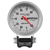 2-5/8", Ultra Lite / Silver, 0-8000 Tach, Pedestal Mt.