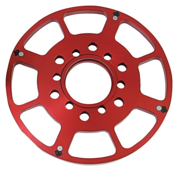 SBC 7.00" Crank Trigger Replacement Wheel, Red