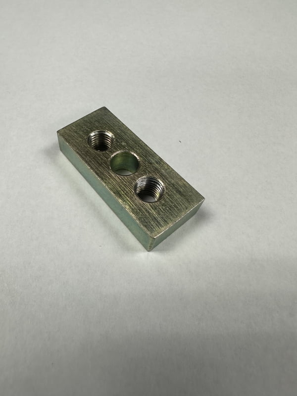 Pick Up Holder Nut Plate, Crank Trigger, Steel, 2 Threaded Holes, 1 ...