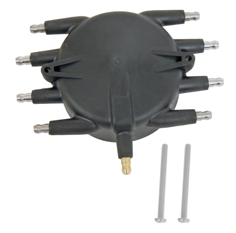 Distributor Cap, Crab Cap Style HEI, Black