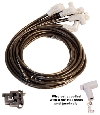 MSD Ignition 34043 Black 100 feet  8.5mm Super Conductor Spark Plug Wire Rolls 