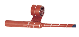 Self Vulcanizing Tape, Red Silicone Rubber, 12 ft. Roll