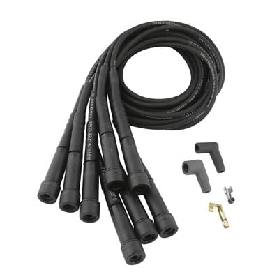 Mallory Hemi Spark Plug Wires, Stainless Steel Core